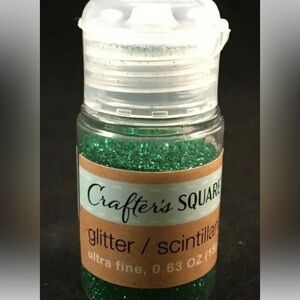 Crafter's Square - Glitter - Ultra Fine - Green -